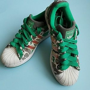 adidas superstar army green